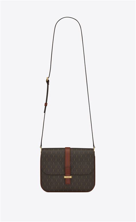 ysl sac monogramme s price|Le Monogramme small camera bag in canvas and smooth leather .